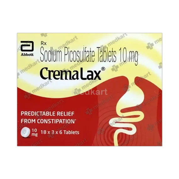 cremalax tablet 6's
